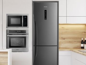 Panasonic lança geladeiras com sistema antibacteria, painel Easy Touch, SmartSense e mais