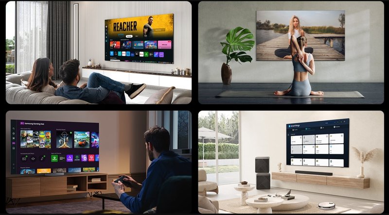 A NEO QLED 8K da Samsung é uma das IAs TVs que deve ser atualizada.