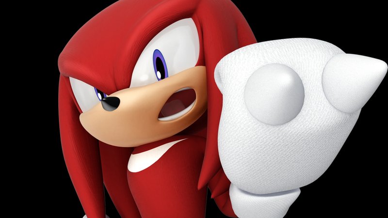 Knuckles the Echidna.