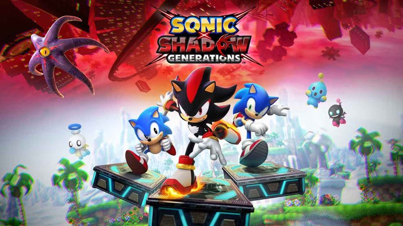 Sonic X Shadow Generations chega em outubro com remasterização do título original e nova campanha