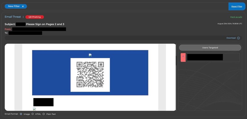 O QR Code parece inofensivo à primeira vista.