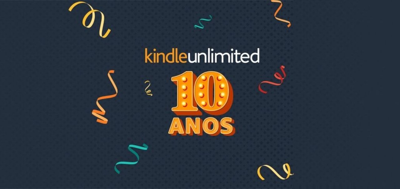 Kindle Unlimited comemora 10 anos com 2 meses grátis para novos e antigos assinantes; veja