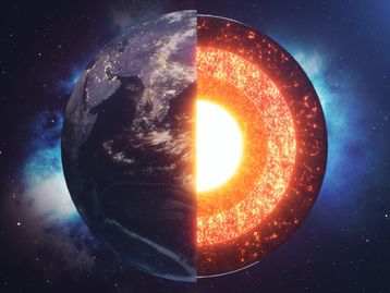 Região em forma de 'donut' é descoberta dentro do núcleo líquido da Terra