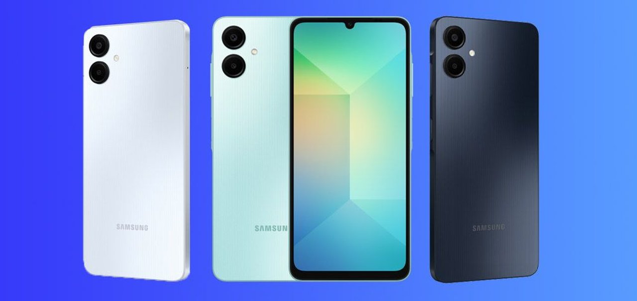 Galaxy A06 chega ao Brasil com câmera de 50 MP e bateria de 5.000 mAh