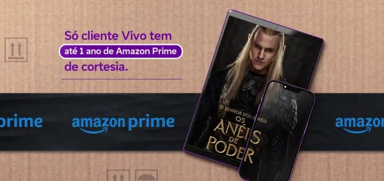 Clientes da Vivo podem resgatar até um ano grátis de Amazon Prime; veja como