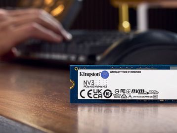 Kingston lança novo SSD NV3 PCIe 4.0 NVMe de alto desempenho