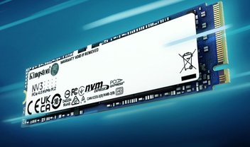 Kingston lança novo SSD NV3 PCIe 4.0 NVMe de alto desempenho