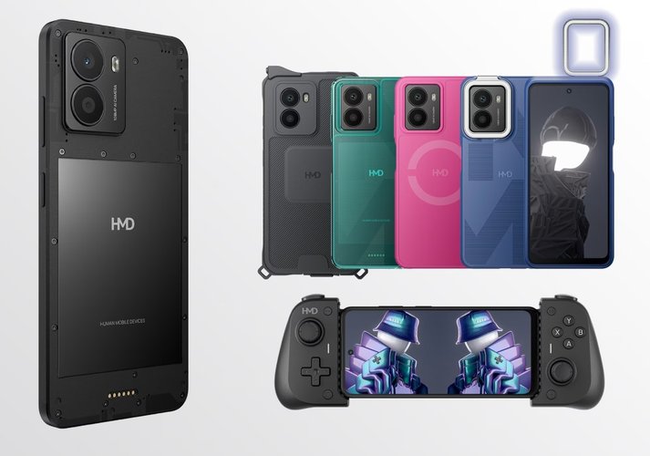 O HMD Fusion pode ser reforçado com diferentes 