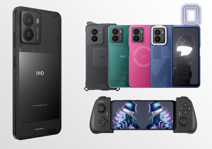 O HMD Fusion pode ser reforçado com diferentes