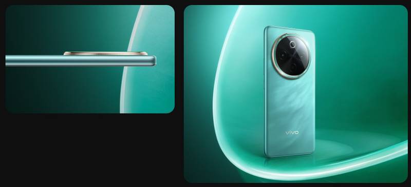 O visual compacto do Vivo Y300 Pro.
