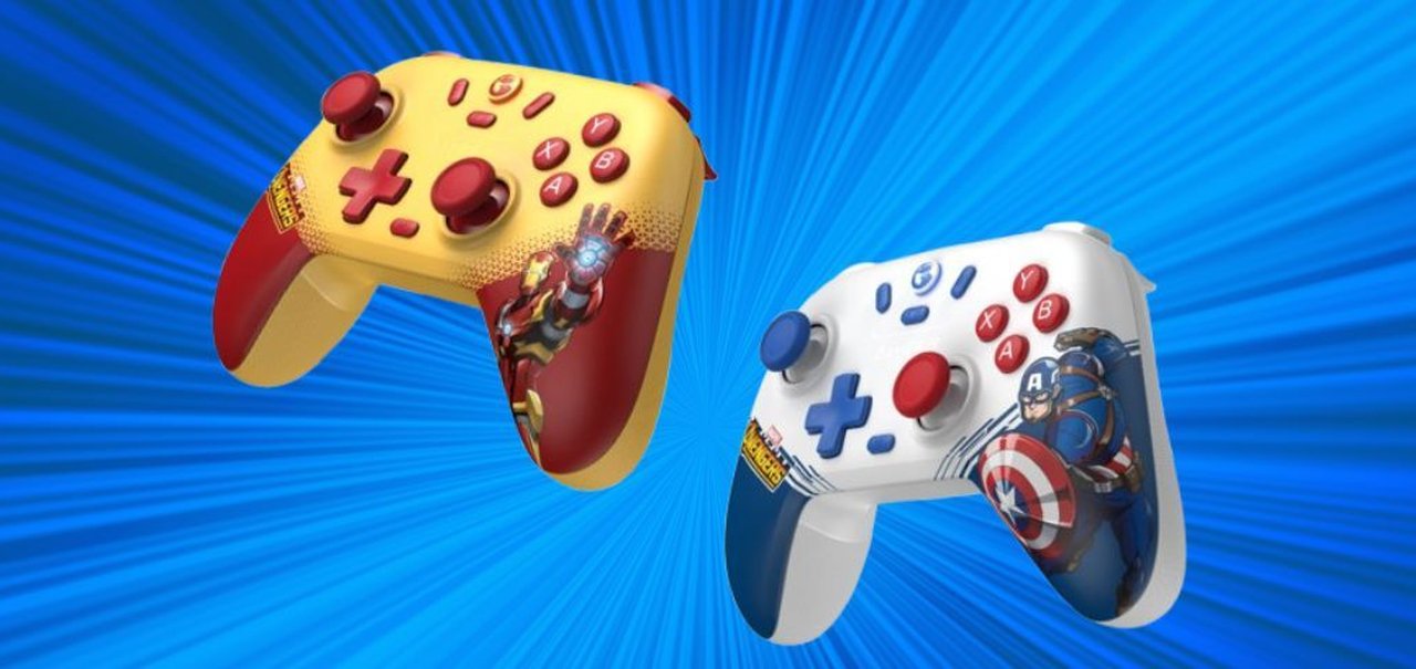 Controle GameSir para fã da Marvel: confira edições especiais da marca a partir de R$ 134