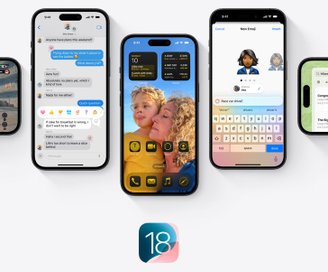 O iOS 18 é uma das maiores atualizações do sistema da Apple. (Imagem: Apple/Reproduçaõ)