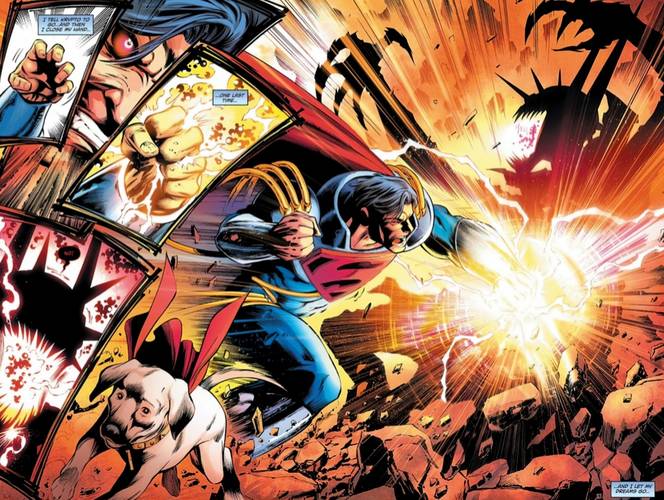 O Superboy-Prime foi um resultado inesperado da Crise nas Infinitas Terras
