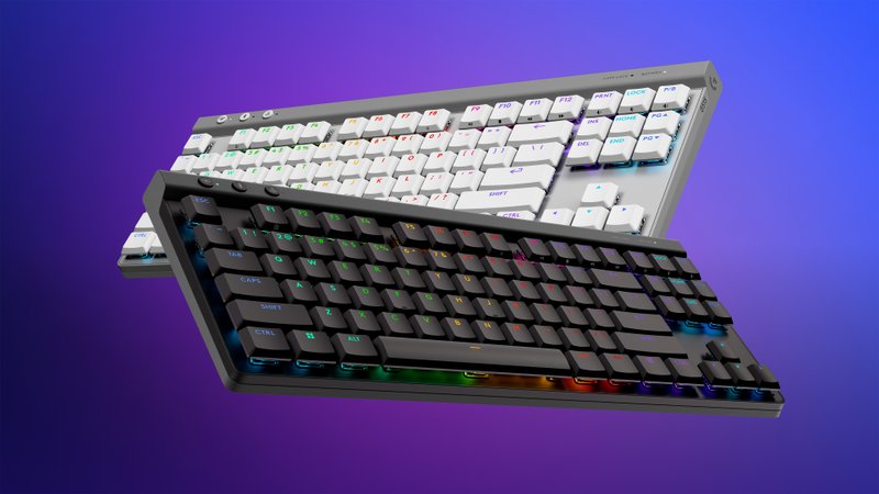 O Logitech G515 TKL possui digitação silenciosa.