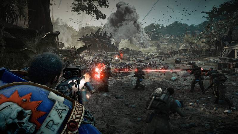O combate de Warhammer 40000 Space Marine 2 tem um ritmo 