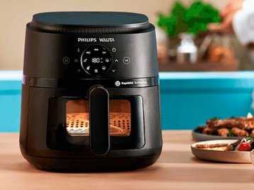 Philips Walita lança airfryers com design renovado e janela de visualização