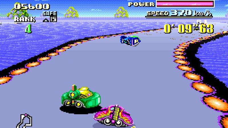 F-Zero entregou o melhor em termos gráficos para um jogo de corrida no Super Nintendo. (Fonte: Nintendo/Reprodução)