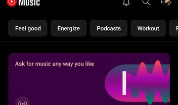 YouTube Music lança função para criar playlists personalizadas com IA