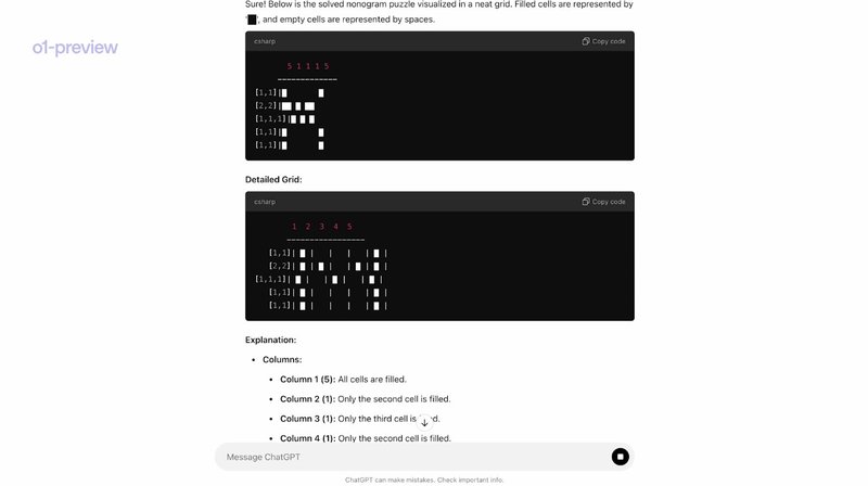 Demonstração com resoluções matemáticas complexas.