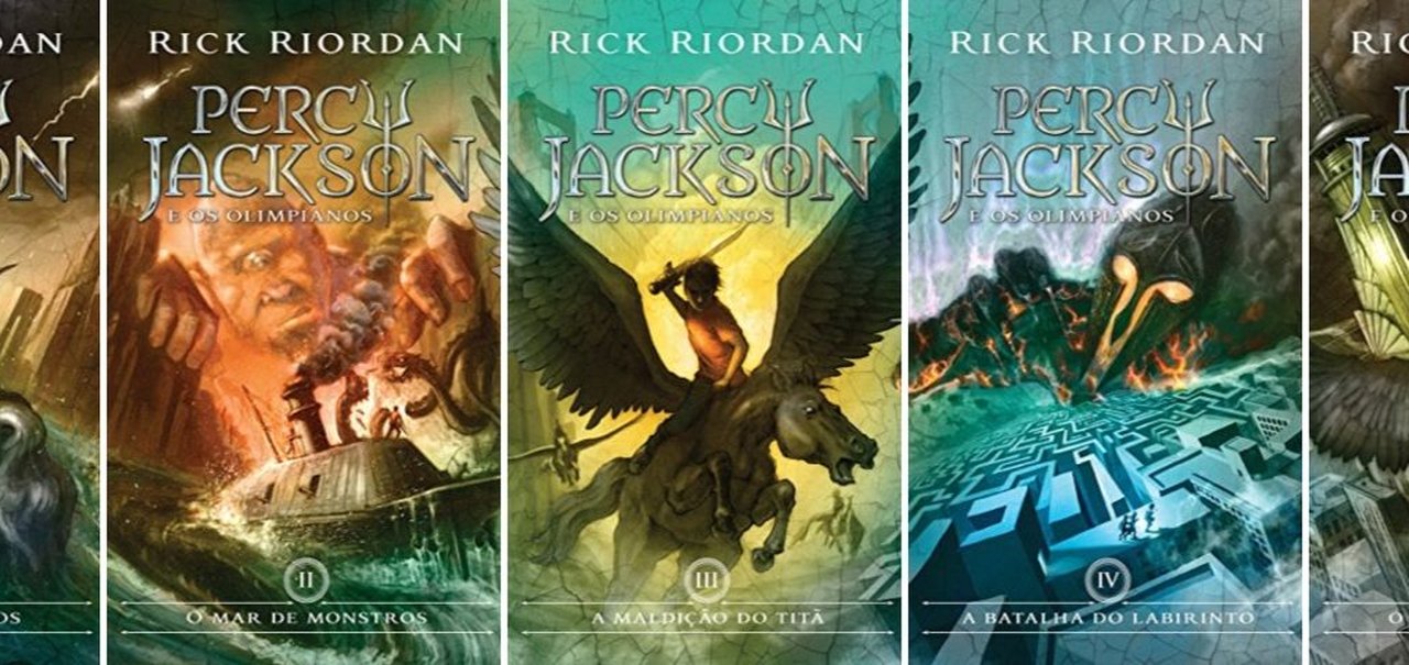 Livros e Boxes de Percy Jackson em oferta na Amazon; veja como comprar as obras de Rick Riordan com desconto