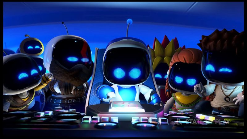 Astro Bot tem uma série de participações especiais.