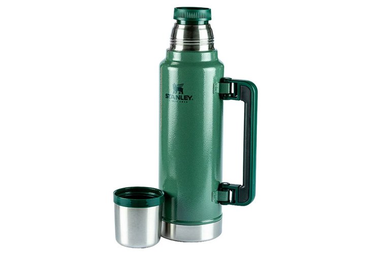 Garrafa Térmica Classic Hammertone disponível nas capacidades 950ml e 1,4L.