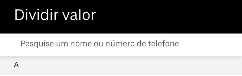 É possível escolher mais de uma pessoa para dividir o valor da viagem no Uber.