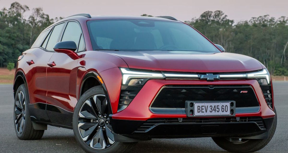 Chevrolet inicia pré-venda do Blazer EV em versão única por R$479.000