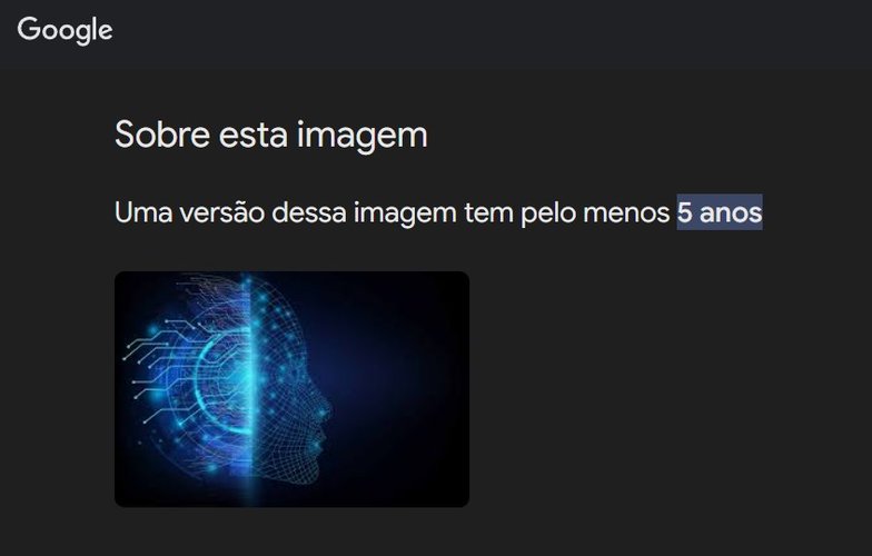 O Sobre esta imagem ainda é muito simples para fornecer dados complexos.