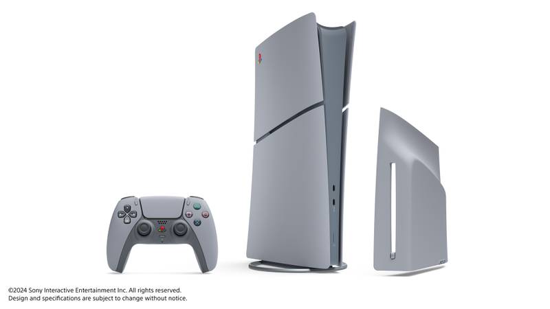 Pacote de 30 anos da PlayStation do PS5 Slim.