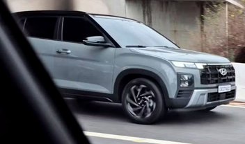 Hyundai Creta 2025 aparece sem disfarces pronto para estrear no mês que vem