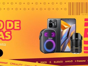 Feirão de Ofertas do AliExpress tem eletrônicos com até 50% OFF e ofertas já no Brasil; veja