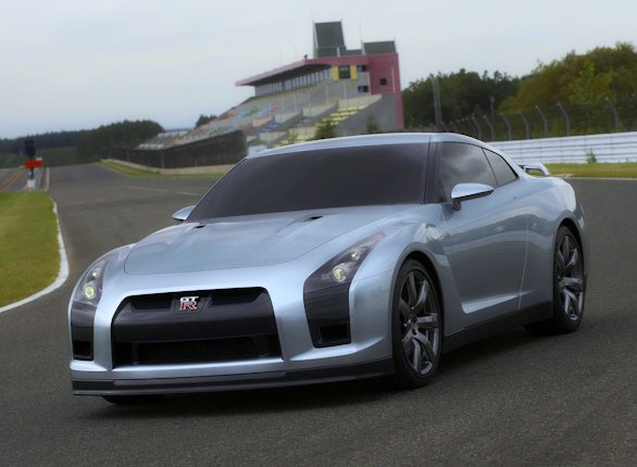 O segundo conceito, chamado de GT-R PROTO, estava bem mais próximo do modelo de produção.