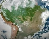 Novas imagens de satélite mostram Brasil 'menos verde' e com mais fumaça