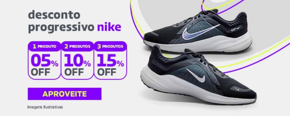 Shops promoção nike