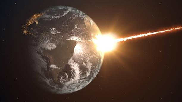 O asteroide Apophis tem uma pequena chance de colidir com a Terra em 2029, por isso é tão importante estudar maneiras de evitar essa colisão.  