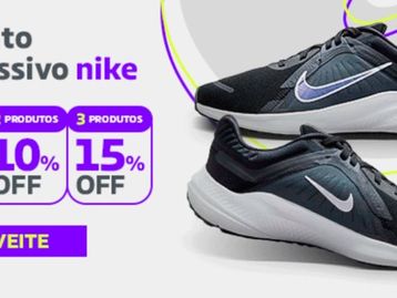 Produtos Nike com até 60% OFF + desconto progressivo na Netshoes; confira
