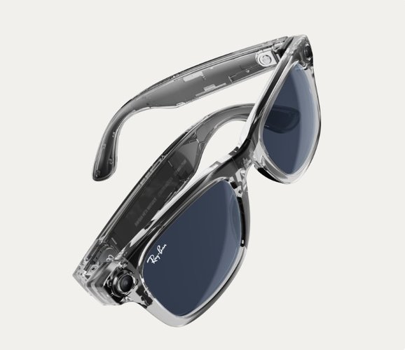 Ray-Ban Meta agora possui versão translúcida vendida por US$ 429 (Cerca de R$ 2.300 em conversão direta).