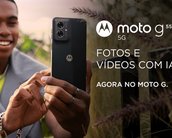 Motorola lança Moto G55 5G com 8 GB de RAM e recursos de IA no Brasil