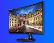 Samsung lança monitor CF39 de entrada com tela curva e FreeSync