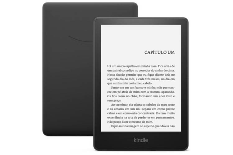 Kindle Paperwhite, o famoso ebook reader da Amazon, está com desconto de 15%.