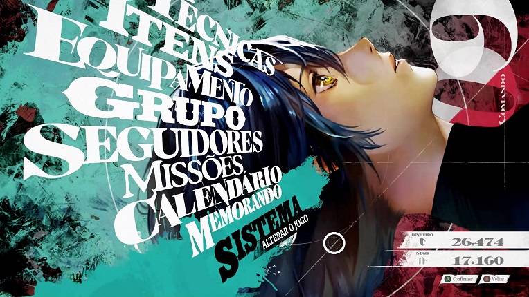 Menus e visuais de Metaphor seguem o padrão de excelência da Atlus
