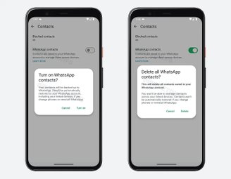 O WhatsApp Beta permite sincronizar contatos com outros dispositivos vinculados a mesma conta.