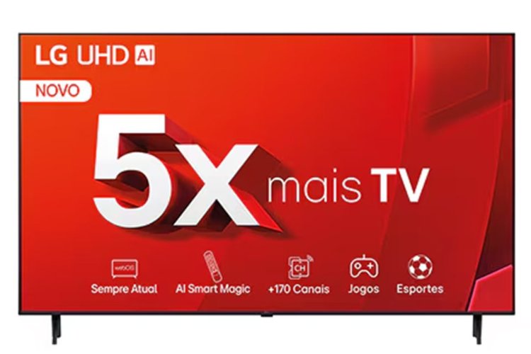 Smart TV 4K LG UHD Super Slim 55"