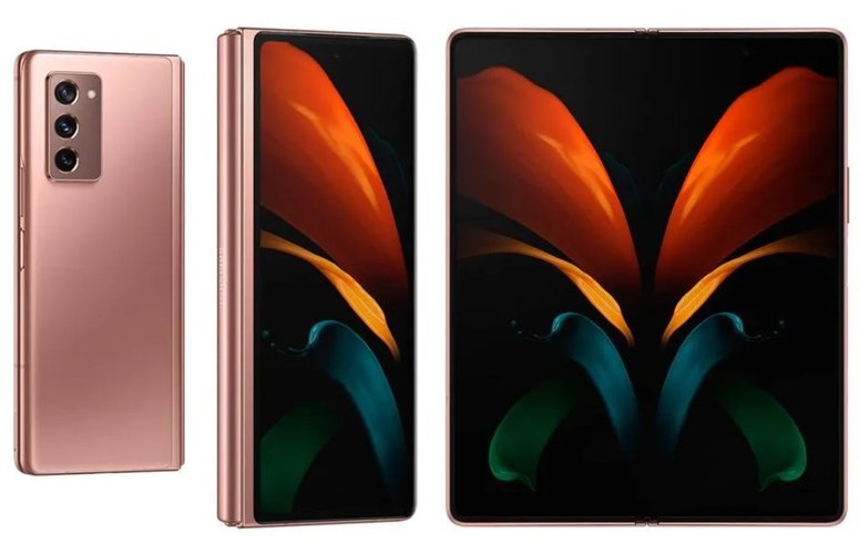 O Galaxy Z Fold 2.