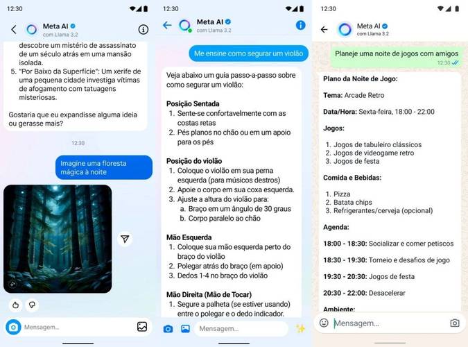 Ideia do Meta AI é facilitar a interação com os usuários.