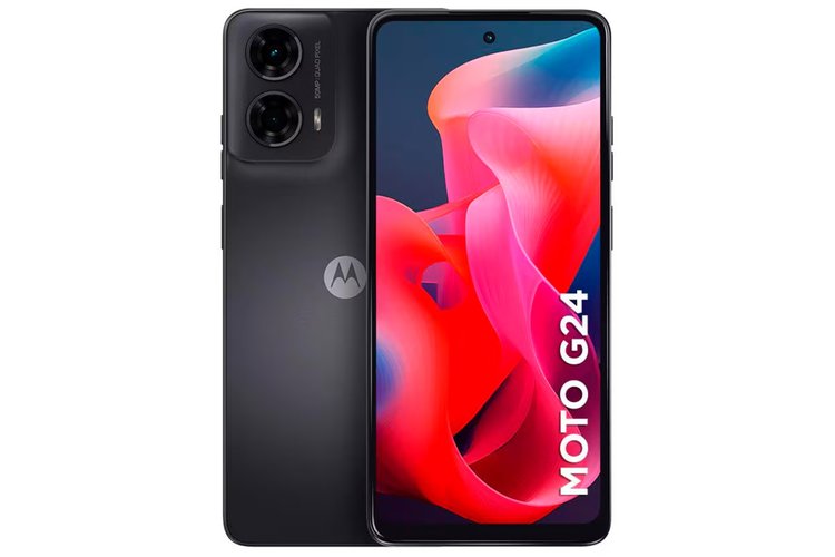 Celular Motorola Moto G24 256GB é um dos destaques entre as ofertas do Tá na Promo do Ponto.
