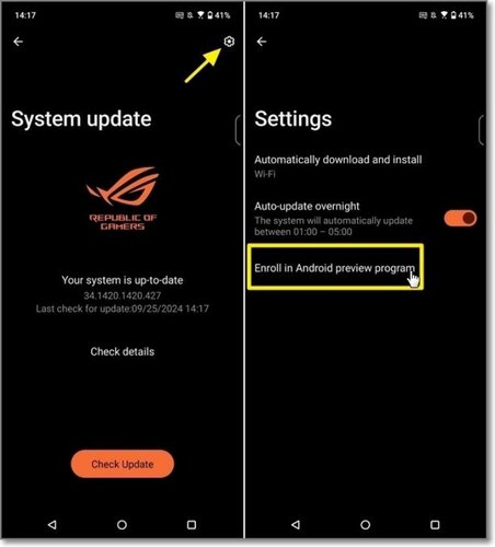 O update está disponível para usuários inscritos no programa de testes da Asus.