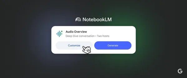 O Audio Overview do NotebookLM agora pode ser profundamente refinado.