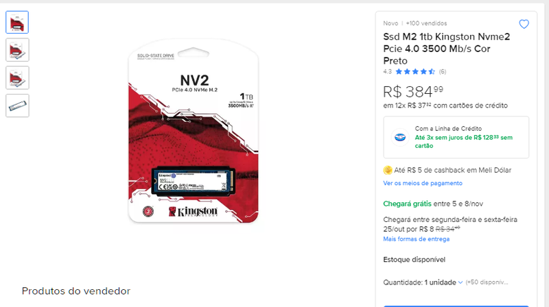 SSD NVMe